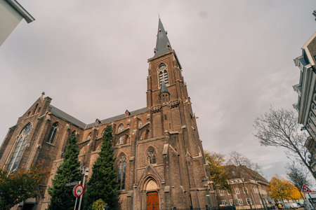 Martinikerk also Sint Martinuskerk or Hervormde kerk is a church in Doesburg, Netherlands - 1 Oct 2025. High quality photoの写真素材