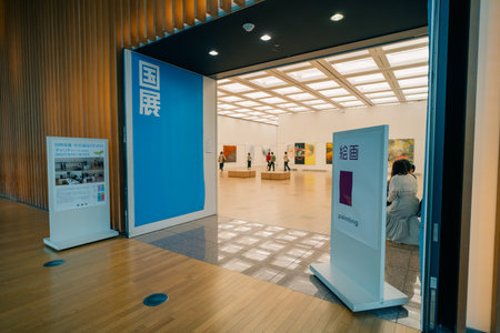 Tokyo, Japan - may 2 2025 National Art Center in Roppongi, Minato. High quality photoのeditorial素材