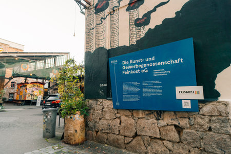 in leipzig, germany - 1 oct 2025 Street view. High quality photo