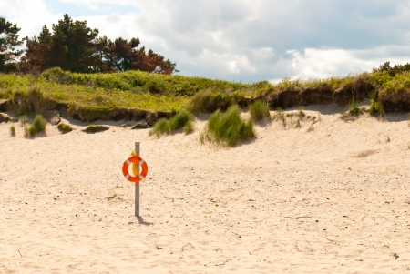 A summer day at Brittas Bay  Wicklow Ireland  の写真素材