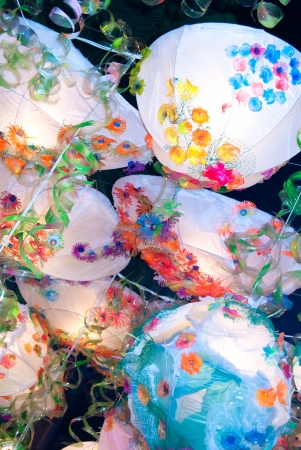 Colorful abstract designs for backgrounds. Street decorationsの写真素材