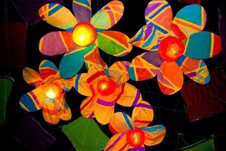 Colorful abstract designs for backgrounds. Street decorationsの写真素材