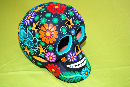 Decorations for Mexican Day of the Deadの写真素材