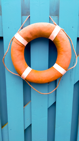 Rescue equipment. Enjoy the life at the beach or the pool.の写真素材