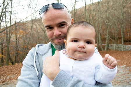 Family portrait at the Montseny in Catalonia, Spain.