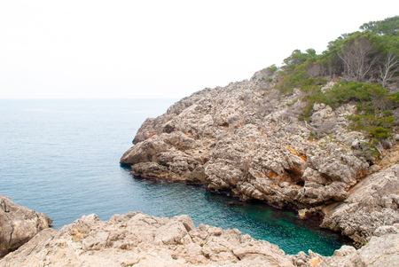Summer landscapes around Costa Brava, impressive cliffs and coastlines.の写真素材
