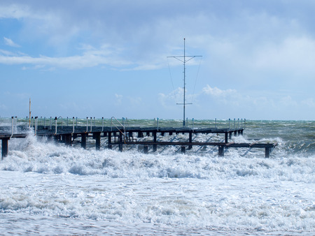Storm Seaの写真素材