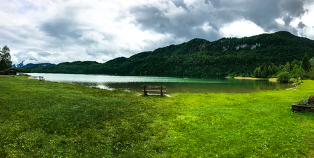 Weissensee lakeの写真素材