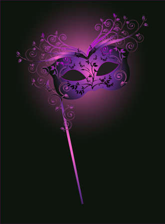  illustration mask のイラスト素材