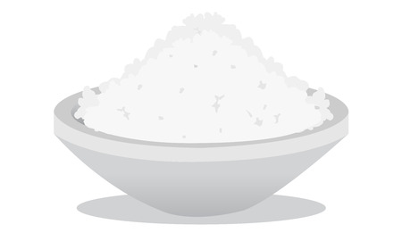 salt and riceのイラスト素材