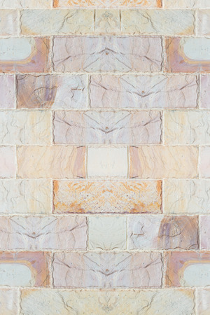 Stone Brick wall texture patternの写真素材