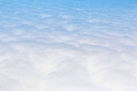 Cloudscape Blue sky and white cloud. Sunny day
