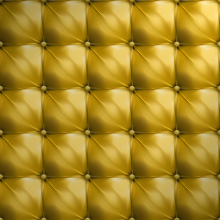 Vector of yellow upholstery leather pattern backgroundのイラスト素材