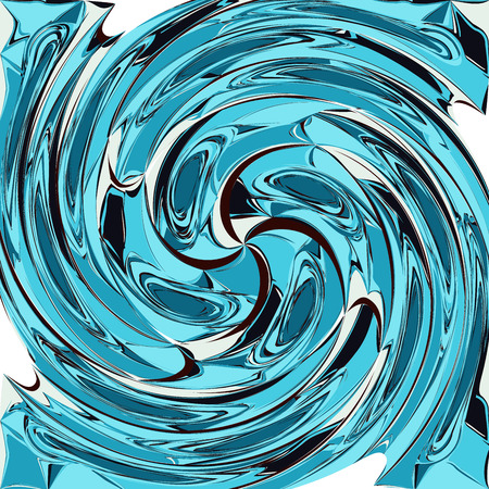 abstract waves water at the swirl, background vectorのイラスト素材
