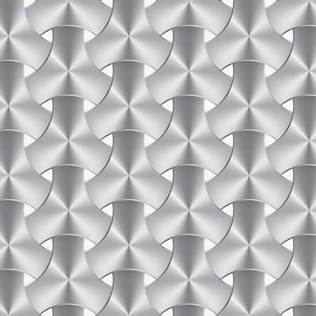 aluminum or metal weave texture, background vectorのイラスト素材