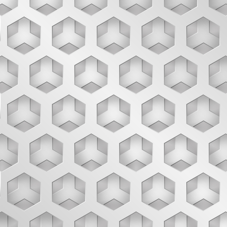 Modern background metal texture, hexagonal grid shape, vector Illustrationのイラスト素材