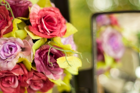 romantic panicle の写真素材