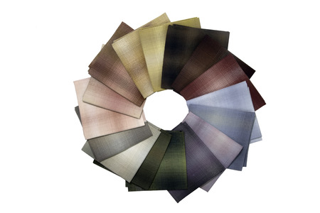 rainbow clothesの写真素材