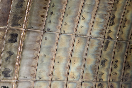 Inside-wall of a rocketの写真素材