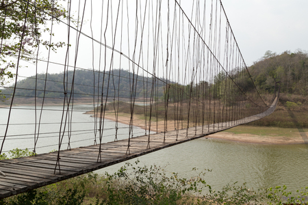 Hanging bridgeの写真素材