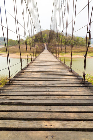 Hanging bridgeの写真素材