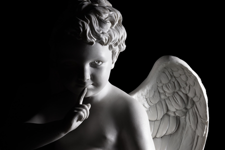 Cupid is hushing