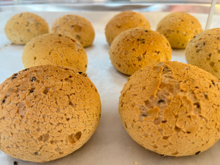 Delectable Mochi Balls closeup