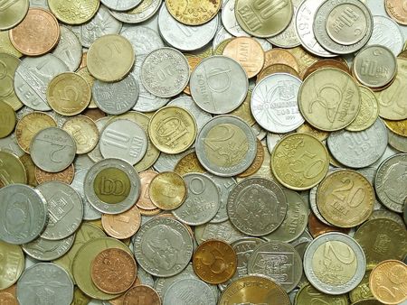 Coin Collectionの写真素材