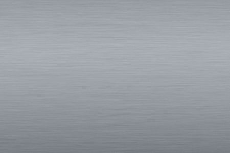 Roughly brushed, gray metallic surfaceの写真素材