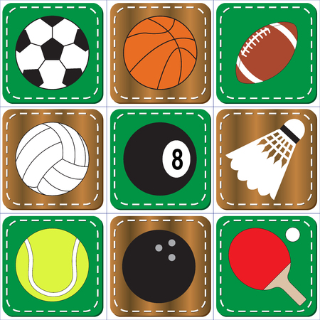 Sport iconのイラスト素材