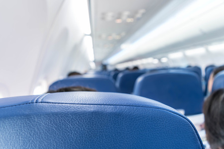 Inside The Plane Blurred Techniqueの写真素材