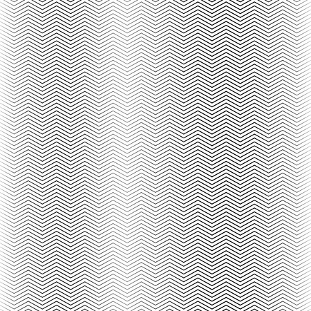 Illusion Zigzag Line Seamless Pattern Illustrationのイラスト素材