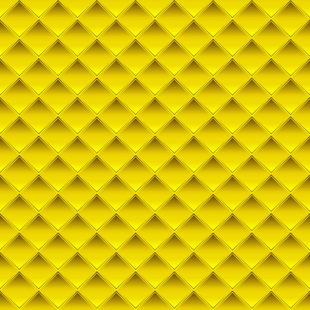 Gold Square Plate Seamless Pattern Vector Illustrationのイラスト素材