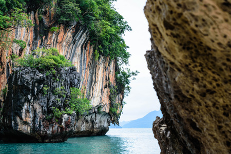 Koh Hong Island Krabi in Thailand Selective Focusの写真素材