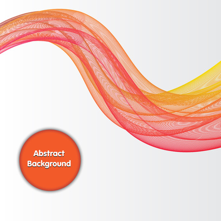 Spiral Line Abstract on White Background Vector Illustrationのイラスト素材
