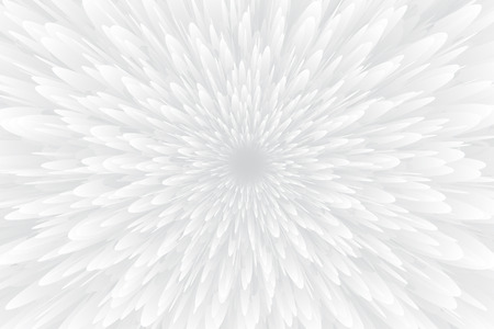 White and Grey Zoom Flower Splash.のイラスト素材