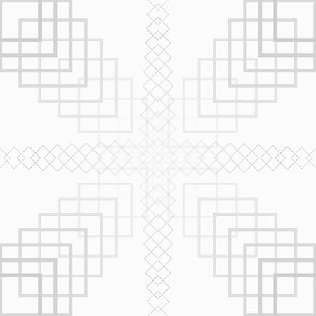 White Square Abstract Background Seamless Pattern Vector Illustrationのイラスト素材