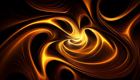 A Luminous Radiant Ripples Abstract Background, Generative AI, Illustration, This luminous abstract background, features radiant ripples that shimmer and sparkle.の写真素材