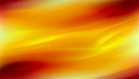 a vibrant and fiery abstract background composed of a gradient of warm colors such as red, orange, and yellow. colors blend seamlessly together, creating a dynamic and visually striking composition.の素材