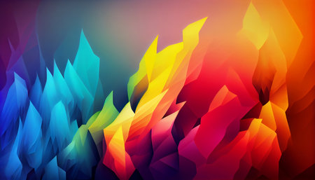 a digital artwork a smooth transition of different shades and variations of colors that are blended together in a gradient. creating a unique and dynamic effect that is both vibrant and lively.の素材