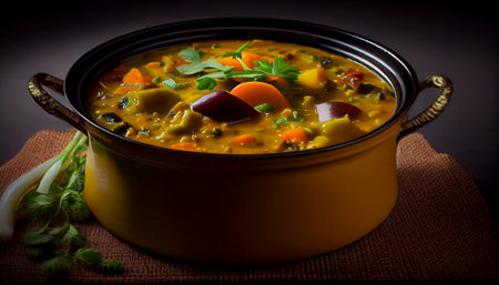 Curry is beautiful and vibrant colors as well as its complex blend of spices. curries is a thick and fragrant sauce  which is then flavored with a blend of spicesの素材