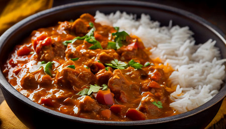 Curry is beautiful and vibrant colors as well as its complex blend of spices. curries is a thick and fragrant sauce  which is then flavored with a blend of spicesの素材