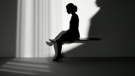 This image prompt invites photographers to explore the fascinating world of creative shadows, utilizing light and darkness to capture captivating and thought-provoking images that ignite inspiration.の素材