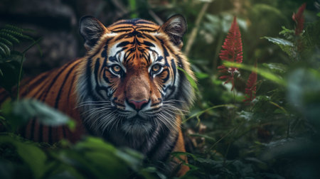 captivating wildlife photography that aims to raise awareness about endangered species and the critical need for biodiversity conservation. endangered animals in their natural habitatsの素材