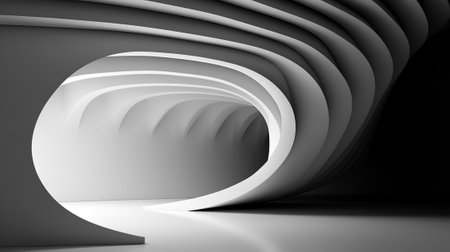 capture the beauty of minimalism interplay of lines and curves in their compositions. Emphasizing simplicity in the delicate balance between clean lines and graceful curvesの素材