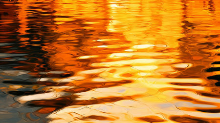 the enchanting world of abstract reflections on the rippled surface of water. Through experimentation, they capture mesmerizing patterns and distortions, unveiling a captivating texture, and movement.の素材