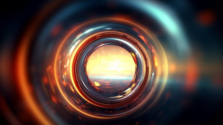 an abstract composition created through the experimental use of zooming the lens while capturing a subject. The dramatic motion blur and abstract background result in a dynamic and captivating imageの素材