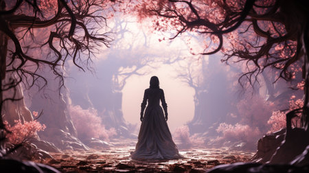 explores the concept of subjects being partially obscured by the infrared spectrum. This image creates a dreamlike and ethereal atmosphere, blurring the boundaries between the seen and unseen.の素材
