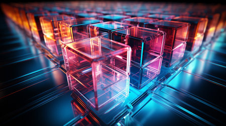 exploration of vibrant and abstract patterns generated by various sources of electric energy. The vivid allure of neon signs, trails of lights in motion, and the explosive bursts of colorful fireworksの素材