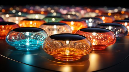 vibrant abstract patterns created through the interplay of light and shadow. compositions and lighting techniques, a mesmerizing display of colorful and dynamic patterns that dance across the frame.の素材